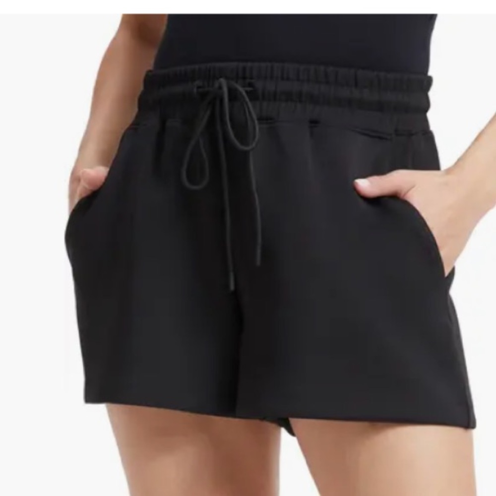 Good American Scuba Drawstring Shorts size 1 (s/m)